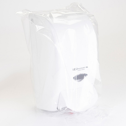 SC Johnson Proline Curve Manual Dispenser Manual - 1.06 quart Capacity - Durable, Antimicrobial, Anti-bacterial - White - 1 Each (WHB1LDS)