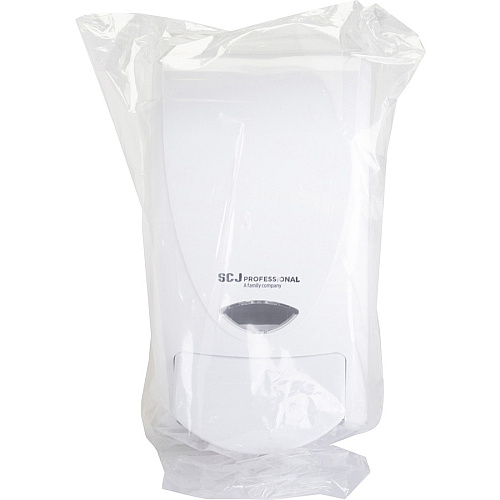 SC Johnson Proline Curve Manual Dispenser Manual - 1.06 quart Capacity - Durable, Antimicrobial, Anti-bacterial - White - 1 Each (WHB1LDS)