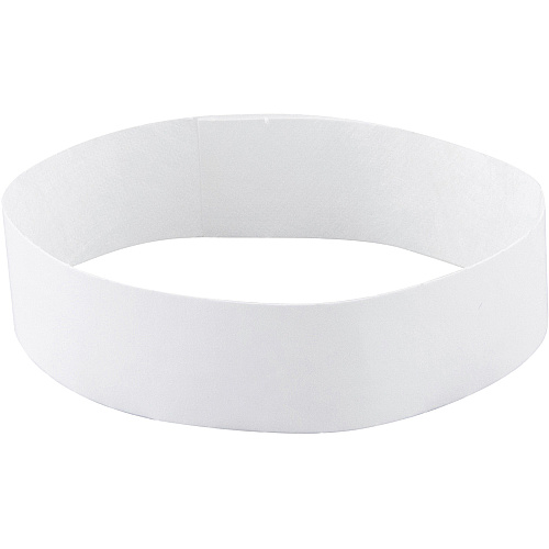 Advantus Printable Tyvek Wristbands 3/4" Width x 10" Length - Rectangle - White - Tyvek - 500 / Pack (75697)