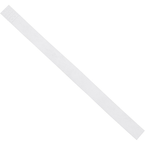 Advantus Printable Tyvek Wristbands 3/4" Width x 10" Length - Rectangle - White - Tyvek - 500 / Pack (75697)