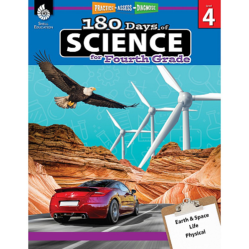 Shell Education Learn At Home Science 4-book Set Printed Book Book - Grade 4 - English - 1 Set (118405)