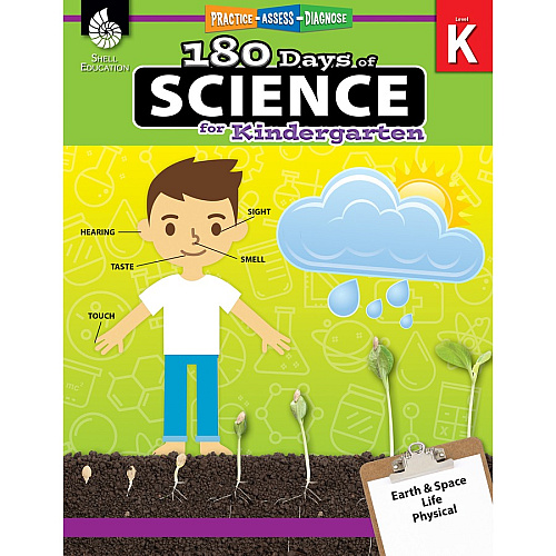 Shell Education Learn At Home Science 4-book Set Printed Book Book - Grade K - English - 1 Set (118401)