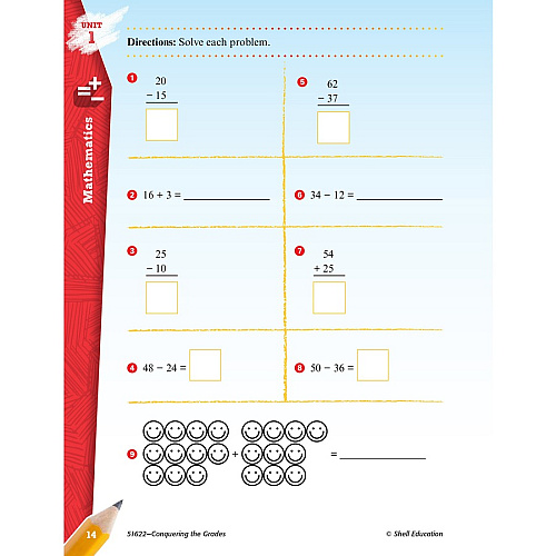 Shell Education Conquering Home/Classwork Book Set Printed Book Book - Grade 3 - Multilingual - 1 Set (100711)