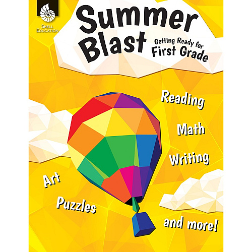 Shell Education Learn-At-Home Summer Science Set Printed Book by Jodene Smith 196 Pages - Book - Grade K-1 - Multilingual - 1 Set (51677)