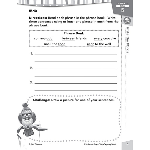 Shell Education Learn At Home Grade 2 Frequency Words Printed Book Book - Grade Pre K-2 - Multilingual - 1 Set (109747)