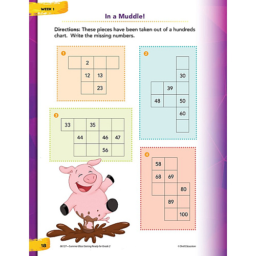 Shell Education Learn-At-Home Grade 2 Summer STEM Set Printed Book by Jodene Smith, Suzanne I. Barchers 204 Pages - Book - Grade 1-2 - Multilingual - 1 Set (51672)