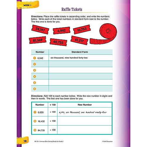 Shell Education Learn-At-Home Grade 5 Summer STEM Set Printed Book by Wendy Conklin 224 Pages - Book - Grade 4-5 - Multilingual - 1 Set (51675)