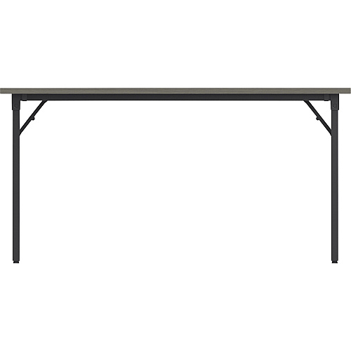 Lorell Folding Training Table Melamine Top - 60" Table Top Width x 18" Table Top Depth x 1" Table Top Thickness - 30" Height - Assembly Required - Gray - Particleboard Top Material - 1 Each (LLR60746)