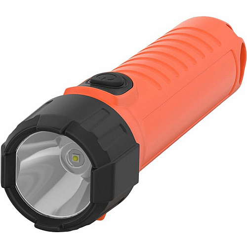 Energizer Intrinsically Safe Emergency Light LED - 2 x D - Battery - Drop Resistant, Water Proof - Orange - 1 Each (ENISHH25E)