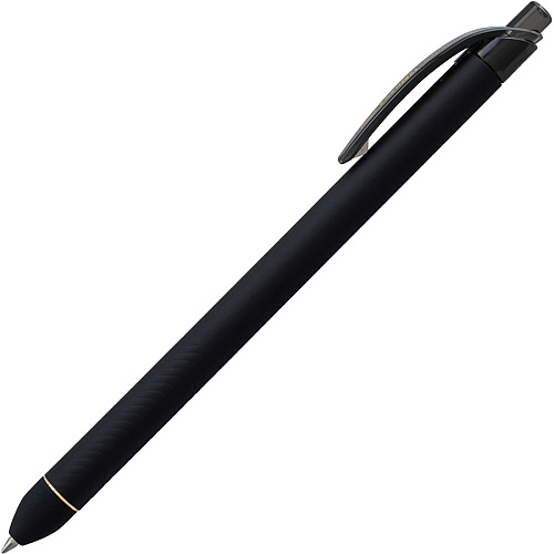 EnerGel 0.7mm Retractable Pens 0.7 mm Pen Point - Retractable - Black Ink - Liquid Gel Ink - Rubberized Barrel - 1 Dozen (BL437R1A)
