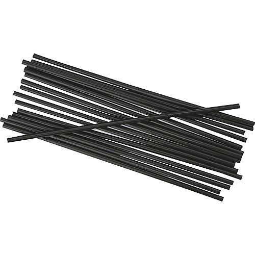 Genuine Joe Plastic Stirrers 5.5" Length - Plastic, Polypropylene - Black - 1000 / Box (GJO03196)