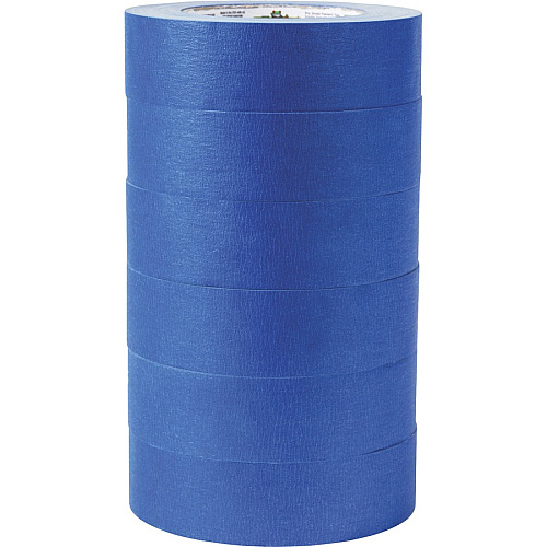 Duck Painter's Tape 20 yd Length x 1.40" Width - Blue - 6 / Pack (242750)
