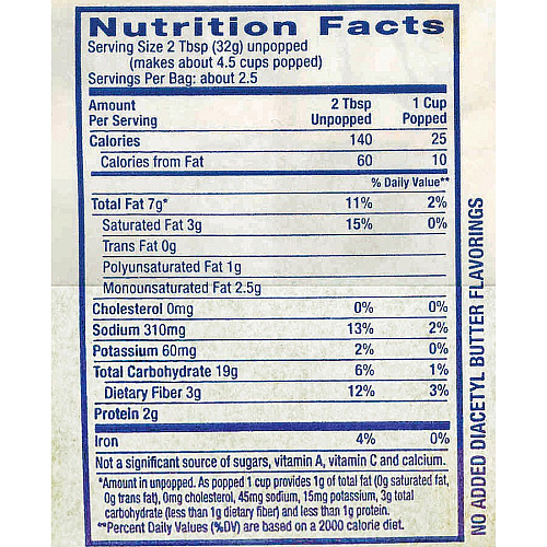 ACT II Butter Lovers Microwave Popcorn Microwavable - Butter - 2.75 oz - 36 / Carton (23255)