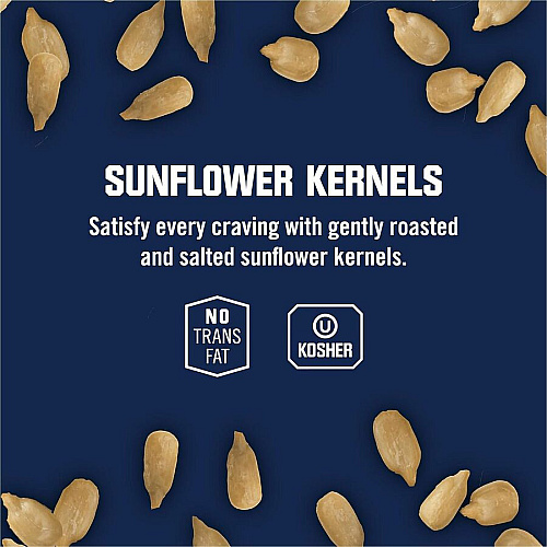 Kar's Roasted & Salted Sunflower Kernels Gluten-free - Roasted & Salted - 2.50 oz - 12 / Box (SN08235)