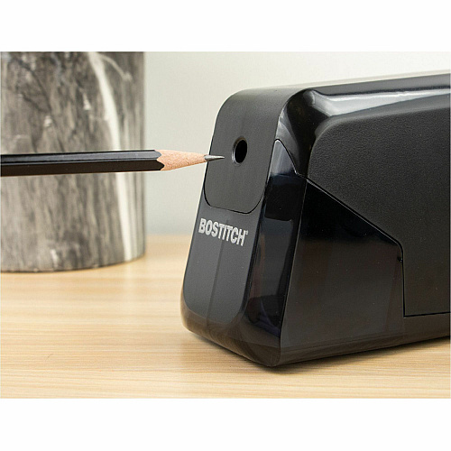Bostitch BPS4 Battery Powered Pencil Sharpener Battery Powered - Black - 1 Each (BPS4BLK)