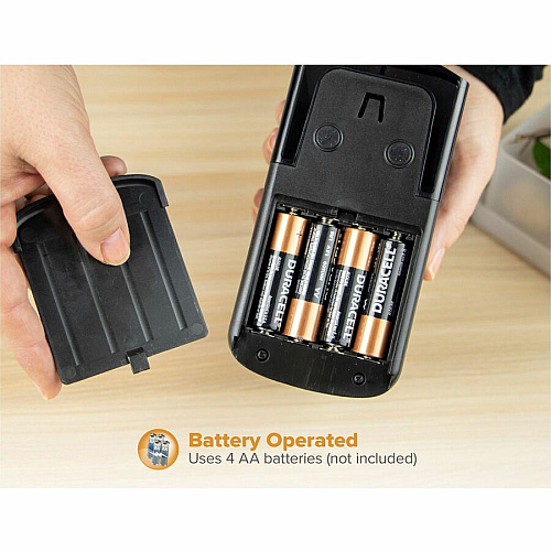 Bostitch BPS4 Battery Powered Pencil Sharpener Battery Powered - Black - 1 Each (BPS4BLK)