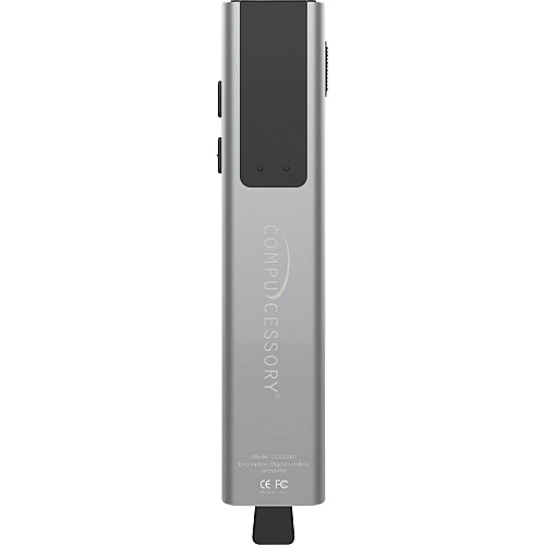 Compucessory Wireless Digital Presenter Wireless - 95 ft - Silver - USB - 1 Each (03161)
