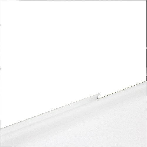 Viztex&reg; Glacier White & Black Plan & Grid Glass Dry Erase Board - 17" x 23" 17" (1.4 ft) Width x 23" (1.9 ft) Height - White Tempered Glass Surface - Rectangle - Magnetic - Durable, Smudge Resistant, Magnetic, Frameless, Multi-Grid, Ghos (FCVGM1723WP)