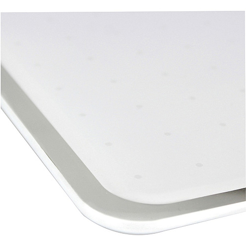 Viztex&reg; Glacier White Multi-Purpose Grid Glass Dry Erase Board 24" x 36" 36" (3 ft) Width x 24" (2 ft) Height - White Tempered Glass Surface - Rectangle - Horizontal/Vertical - Magnetic - Durable, Smudge Resistant, Frameless, Magnetic, M (FCVGM2436WG)