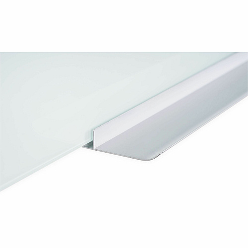 Bi-silque Magnetic Glass Dry Erase Board 24" (2 ft) Width x 36" (3 ft) Height - White Glass Surface - Rectangle - Horizontal/Vertical - Magnetic - 1 Each (GL070107)