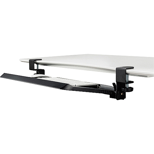 Kantek Tilting Keyboard Tray 11.5" Height x 5" Width - Black - 1 Each (KT165)