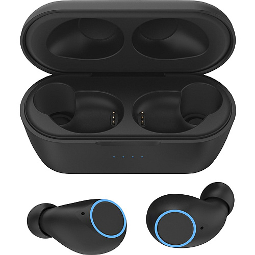 Compucessory Earset Wireless - Bluetooth - Earbud - In-ear - Black (15156)
