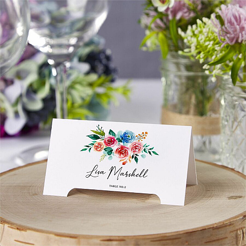 Avery&reg; Sure Feed Arched Tent Cards 97 Brightness - Letter - 8 1/2" x 11" - 65 lb Basis Weight - 176 g/m² Grammage - Matte - Printable, Scratch Proof, Die-cut, Perforated, Print-to-the-edge, Pre-scored, Smooth Edge, Foldable, Sturdy, Jam-f (35700)