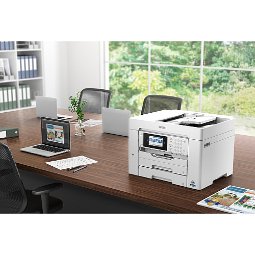 Epson WorkForce EC-C7000 Inkjet Multifunction Printer - Color For Plain Paper Print - 1 Each (C11CH67202)