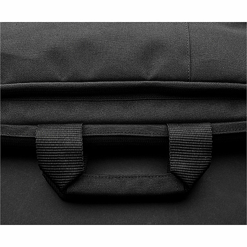 Solo Carrying Case for 11.6" Chromebook, Notebook - Black Drop Resistant, Bacterial Resistant, Water Resistant - Fabric Body - Handle - 1 Each (PRO1534)