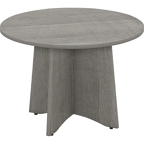 Lorell Essentials Conference Tabletop Weathered Charcoal Laminate Round Top - Contemporary Style - 1" Table Top Thickness x 48" Table Top Diameter - Assembly Required - 1 Each (LLR69588)