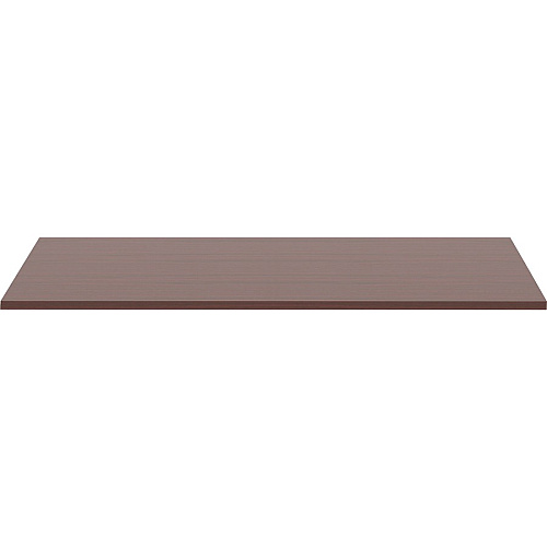 Lorell Revelance Conference Rectangular Tabletop 1" Height x 59.9" Width x 47.3" Depth x 1" Thickness - Material: Laminate - Finish: Mahogany (LLR16255)