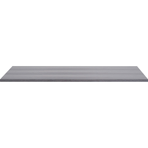Lorell Revelance Conference Rectangular Tabletop 1" Height x 59.9" Width x 47.3" Depth x 1" Thickness - Material: Laminate - Finish: Weathered Charcoal (LLR16256)