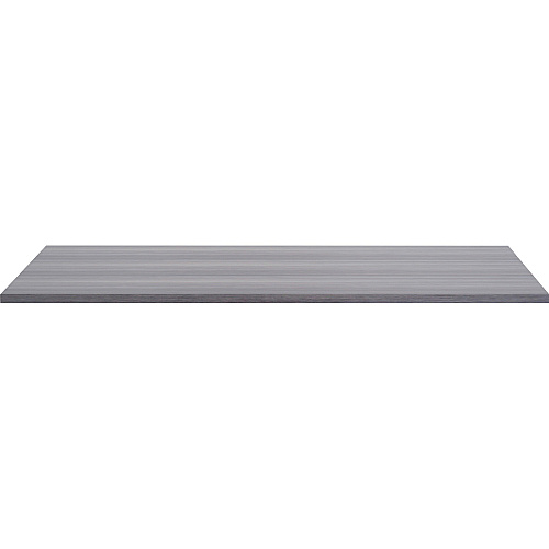 Lorell Revelance Conference Rectangular Tabletop 1" Height x 59.9" Width x 47.3" Depth x 1" Thickness - Material: Laminate - Finish: Weathered Charcoal (LLR16256)