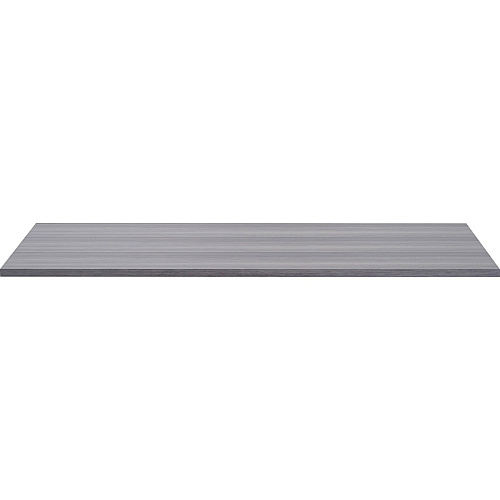 Lorell Revelance Conference Rectangular Tabletop 1" Height x 59.9" Width x 47.3" Depth x 1" Thickness - Material: Laminate - Finish: Weathered Charcoal (LLR16256)