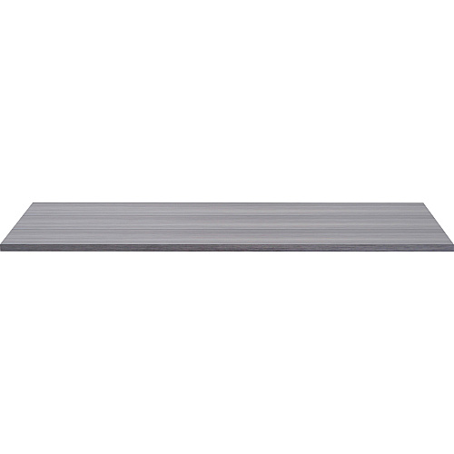 Lorell Revelance Conference Rectangular Tabletop 1" Height x 59.9" Width x 47.3" Depth x 1" Thickness - Material: Laminate - Finish: Weathered Charcoal (LLR16256)