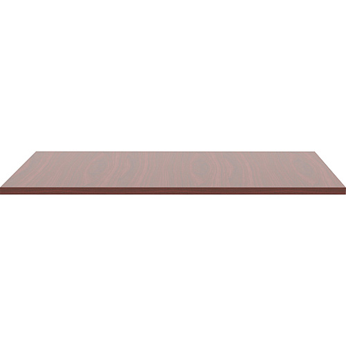 Lorell Revelance Conference Rectangular Tabletop 1" Height x 71.6" Width x 47.3" Depth x 1" Thickness - Material: Laminate - Finish: Mahogany (LLR16257)