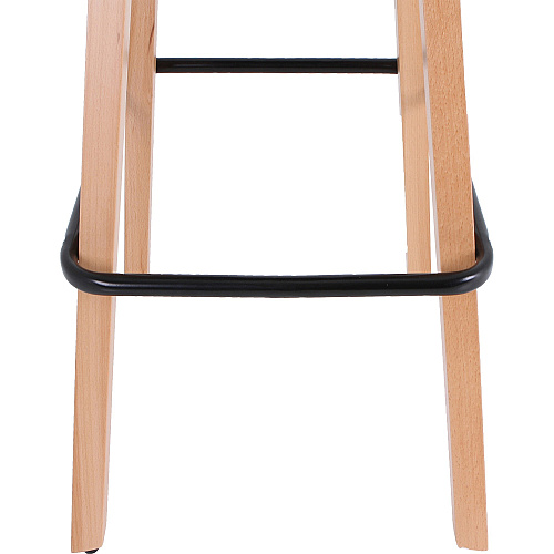 Lorell Modern Low-Back Stool Low Back - Black - 1 Each (LLR68563)