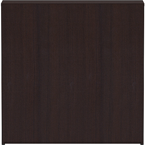 Lorell Laminate Bookcase 36" Width x 12" Depth x 36" Height - 3 x Shelf(ves) - Laminated, Sturdy, Contemporary Style, Square Edge, Adjustable Shelf - Espresso - Medium Density Fiberboard (MDF), Laminate - Assembly Required (LLR18276)