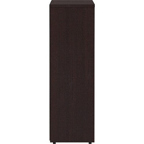 Lorell Laminate Bookcase 36" Width x 12" Depth x 36" Height - 3 x Shelf(ves) - Laminated, Sturdy, Contemporary Style, Square Edge, Adjustable Shelf - Espresso - Medium Density Fiberboard (MDF), Laminate - Assembly Required (LLR18276)