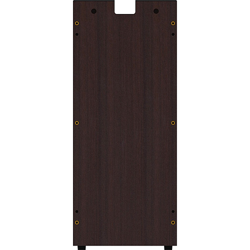 Lorell Essentials Series Credenza Half Leg 28.5" Height x 12" Width x 1" Depth - Finish: Espresso Laminate (LLR18266)