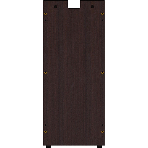 Lorell Essentials Series Credenza Half Leg 28.5" Height x 12" Width x 1" Depth - Finish: Espresso Laminate (LLR18266)