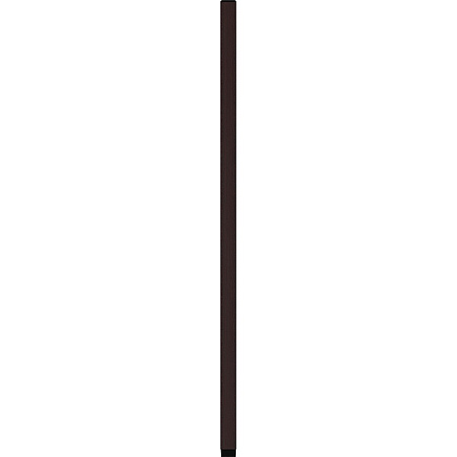 Lorell Essentials Series Credenza Half Leg 28.5" Height x 12" Width x 1" Depth - Finish: Espresso Laminate (LLR18266)