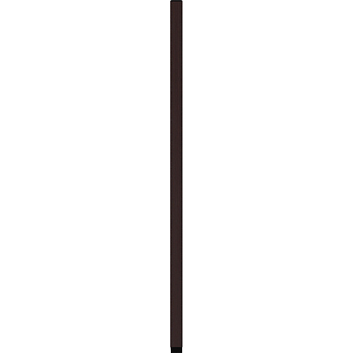 Lorell Essentials Series Credenza Half Leg 28.5" Height x 12" Width x 1" Depth - Finish: Espresso Laminate (LLR18266)