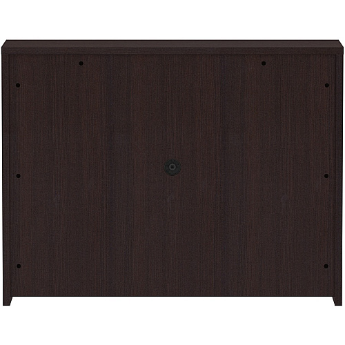 Lorell Essentials Series Stack-on Hutch with Doors 36" Height x 48" Width x 15" Depth - 3 Door(s) - Finish: Espresso Laminate (LLR18271)
