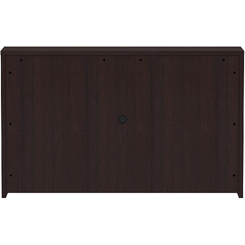 Lorell Essentials Series Stack-on Hutch with Doors 36" Height x 60" Width x 15" Depth - 4 Door(s) - Finish: Espresso Laminate (LLR18270)