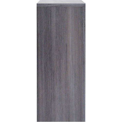 Lorell Essentials Series Stack-on Hutch with Doors 36" Height x 60" Width x 15" Depth - 4 Door(s) - Finish: Weathered Charcoal Laminate (LLR69620)