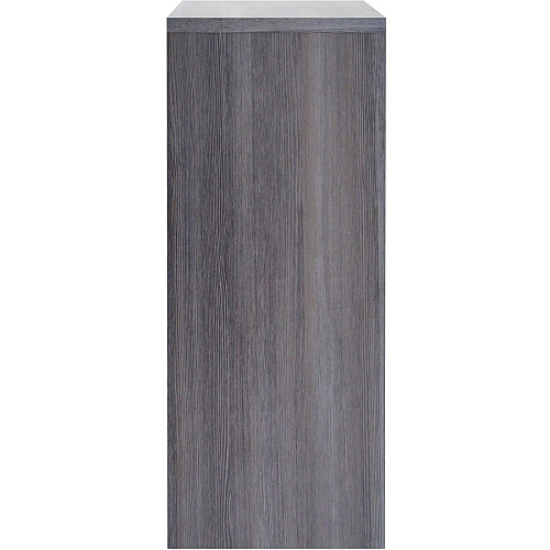 Lorell Essentials Series Stack-on Hutch with Doors 36" Height x 66" Width x 15" Depth - 4 Door(s) - Finish: Weathered Charcoal Laminate (LLR69619)