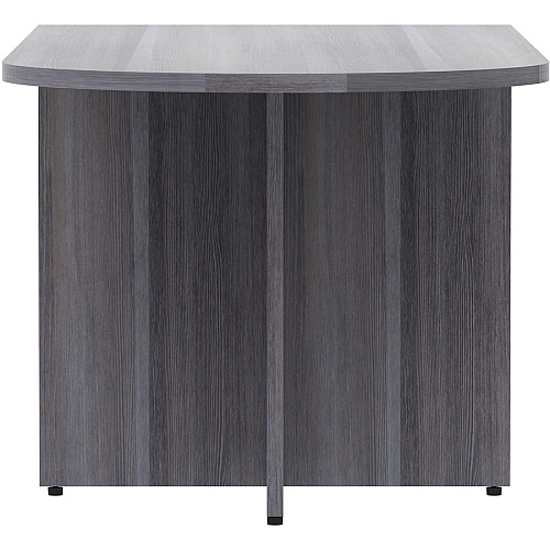 Lorell Essentials Series Peninsula Desk Box 1 of 2 29.5" Height x 66" Width x 30" Depth Desk, x 1" Thickness Top - Finish: Weathered Charcoal Laminate (LLR69593)