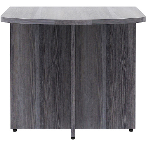 Lorell Essentials Series Peninsula Desk Box 1 of 2 29.5" Height x 66" Width x 30" Depth Desk, x 1" Thickness Top - Finish: Weathered Charcoal Laminate (LLR69593)