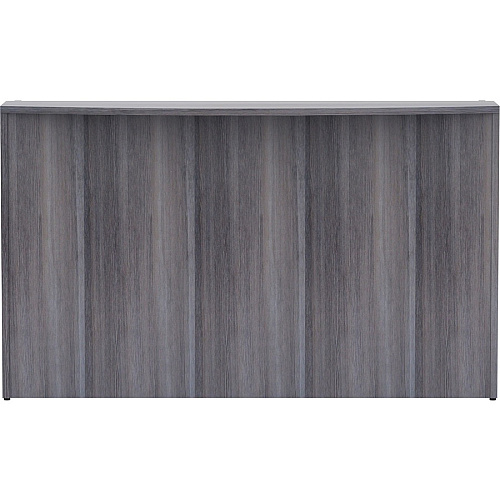 Lorell Essentials Series Front Reception Desk 42.5" Height x 72" Width x 36" Depth Desk, x 1" Thickness Top - Finish: Weathered Charcoal Laminate (LLR69595)